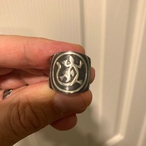 925 silver gecko ring